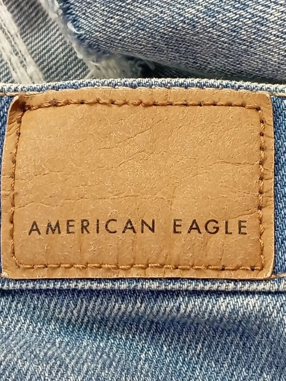 Jeans>American Eagle Outfitters Boyfriendjeans Größe 46 blau