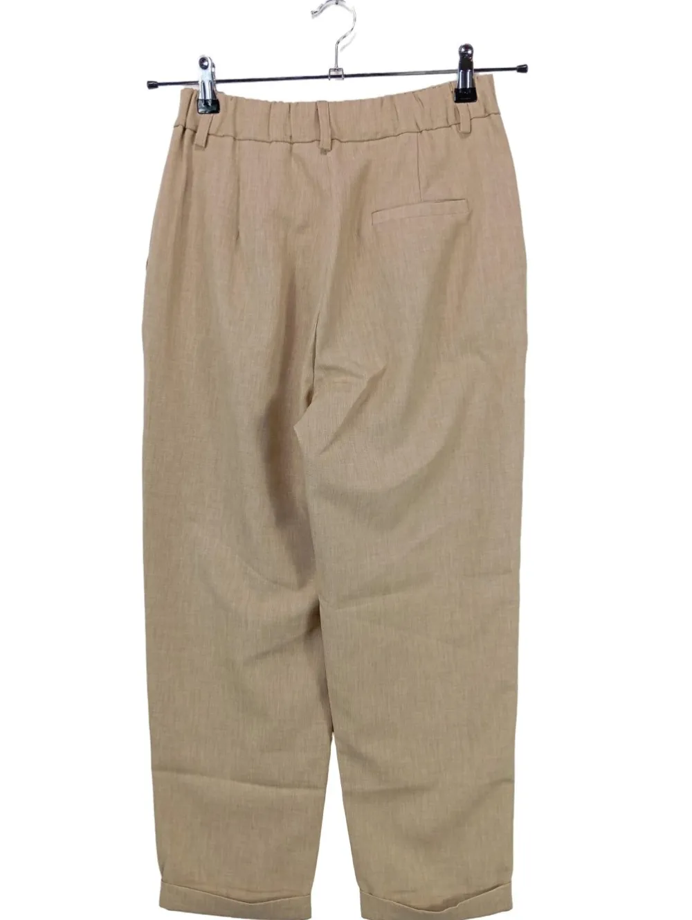 Hosen>Lumina Bundfaltenhose Größe 34 wollweiß