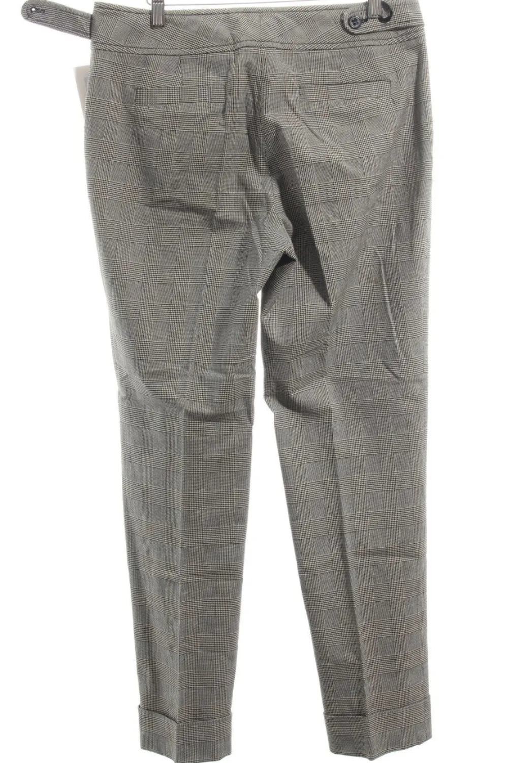 Hosen>Hirsch Bundfaltenhose Größe 40 schwarzweiß