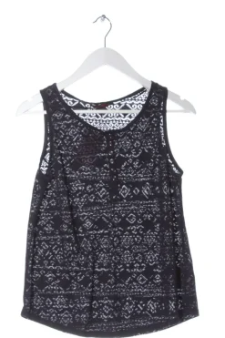 Tops>Tom Tailor Camisole Größe 38 schwarz