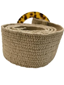 Gürtel>accessories Canvasgürtel Größe 95 blassgelb