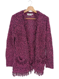 Jacken>Avitano Cardigan Größe 38 schwarzpink