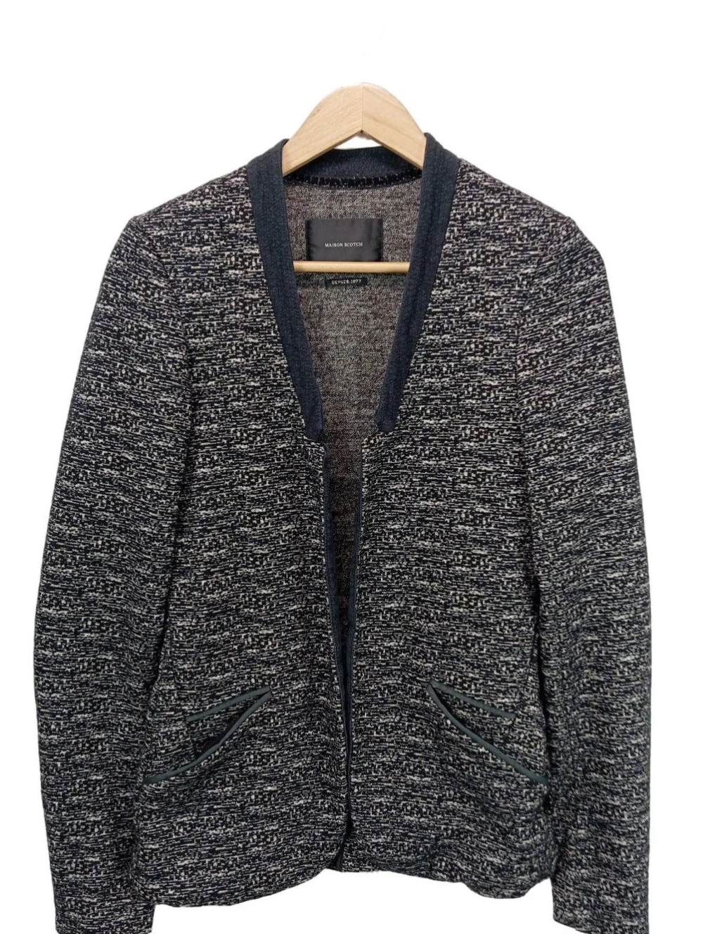 Jacken>Maison Scotch Cardigan Größe 34 hellgrau