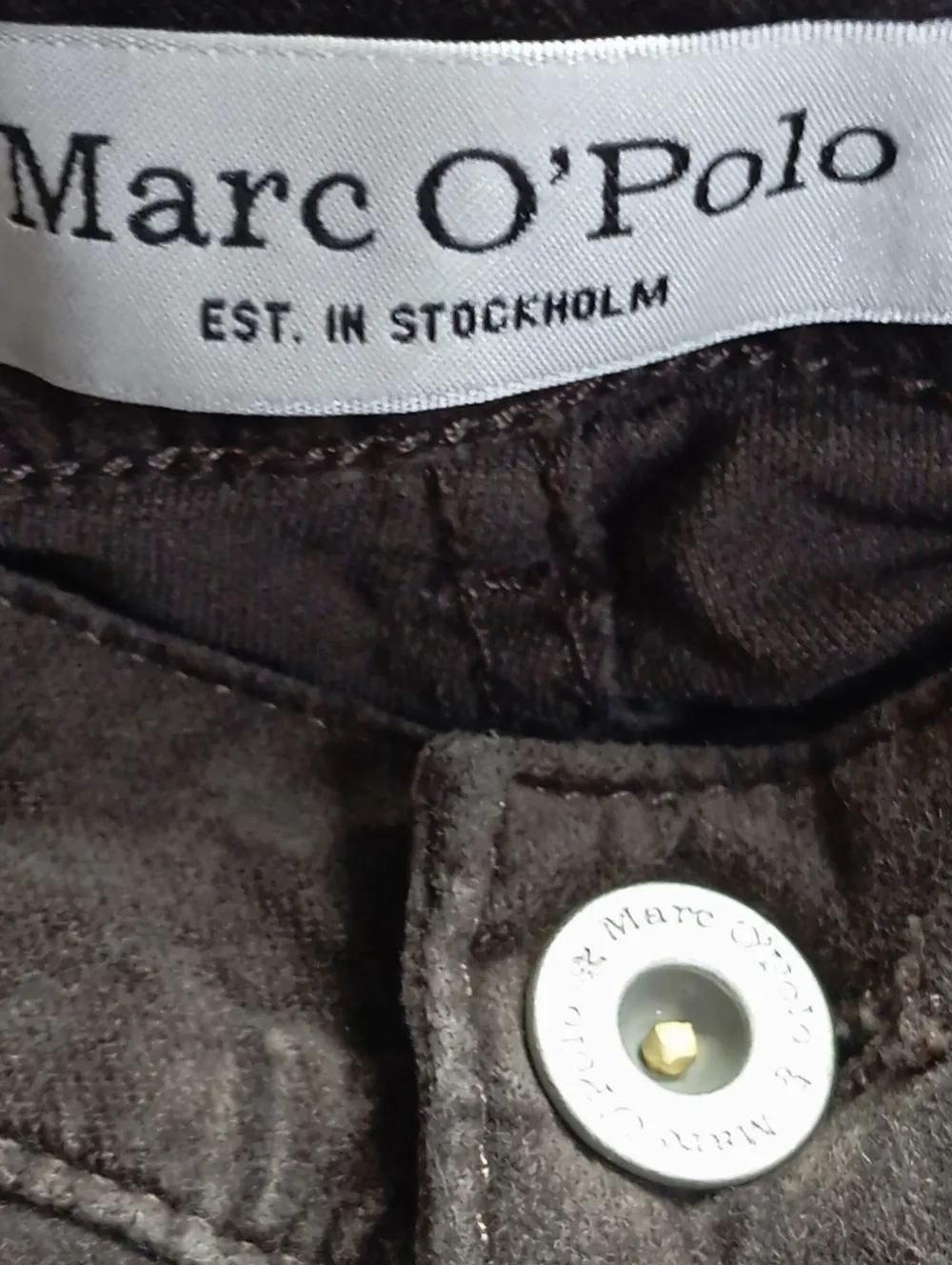 Hosen>Marc Ou2019Polo Cargohose Größe 42 dunkelbraun