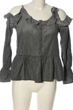 Blusen>William Rast Carmen-Bluse Größe 38 hellgrau