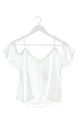 Blusen>may&CO Carmen-Bluse Größe 38 weiß