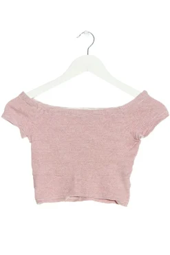 Shirts>Zara Trafaluc Carmenshirt Größe 36 pink