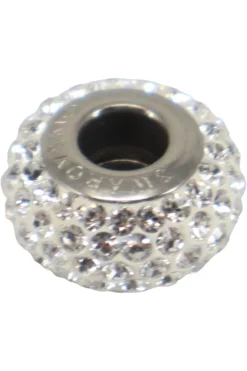 Charms>Swarovski Charm silberfarben