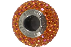 Charms>Swarovski Charm orange