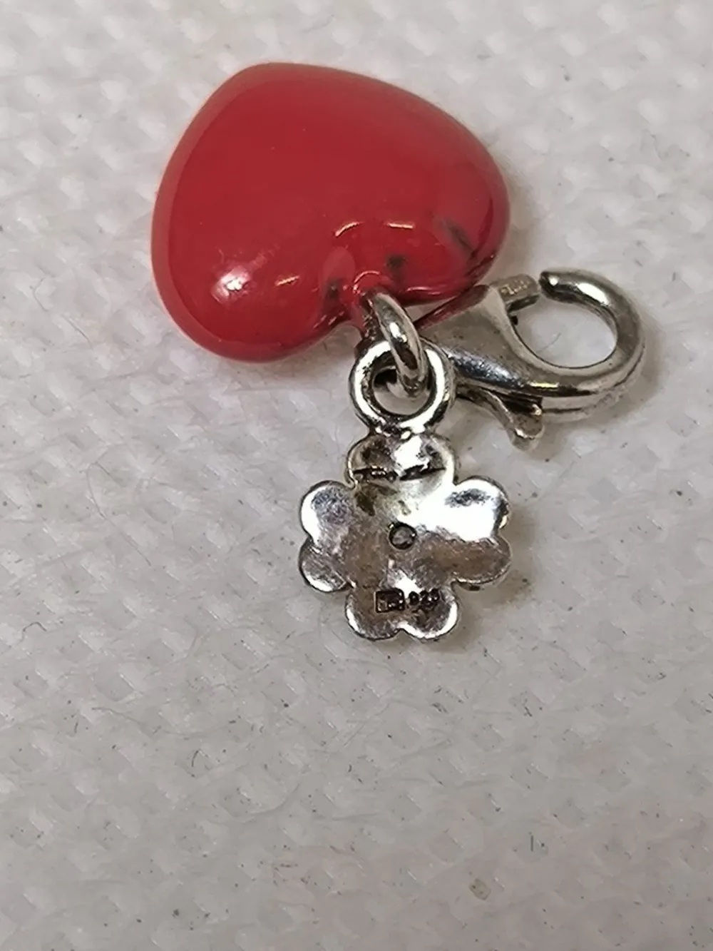 Charms>Thomas Sabo Charm silberfarbenrot