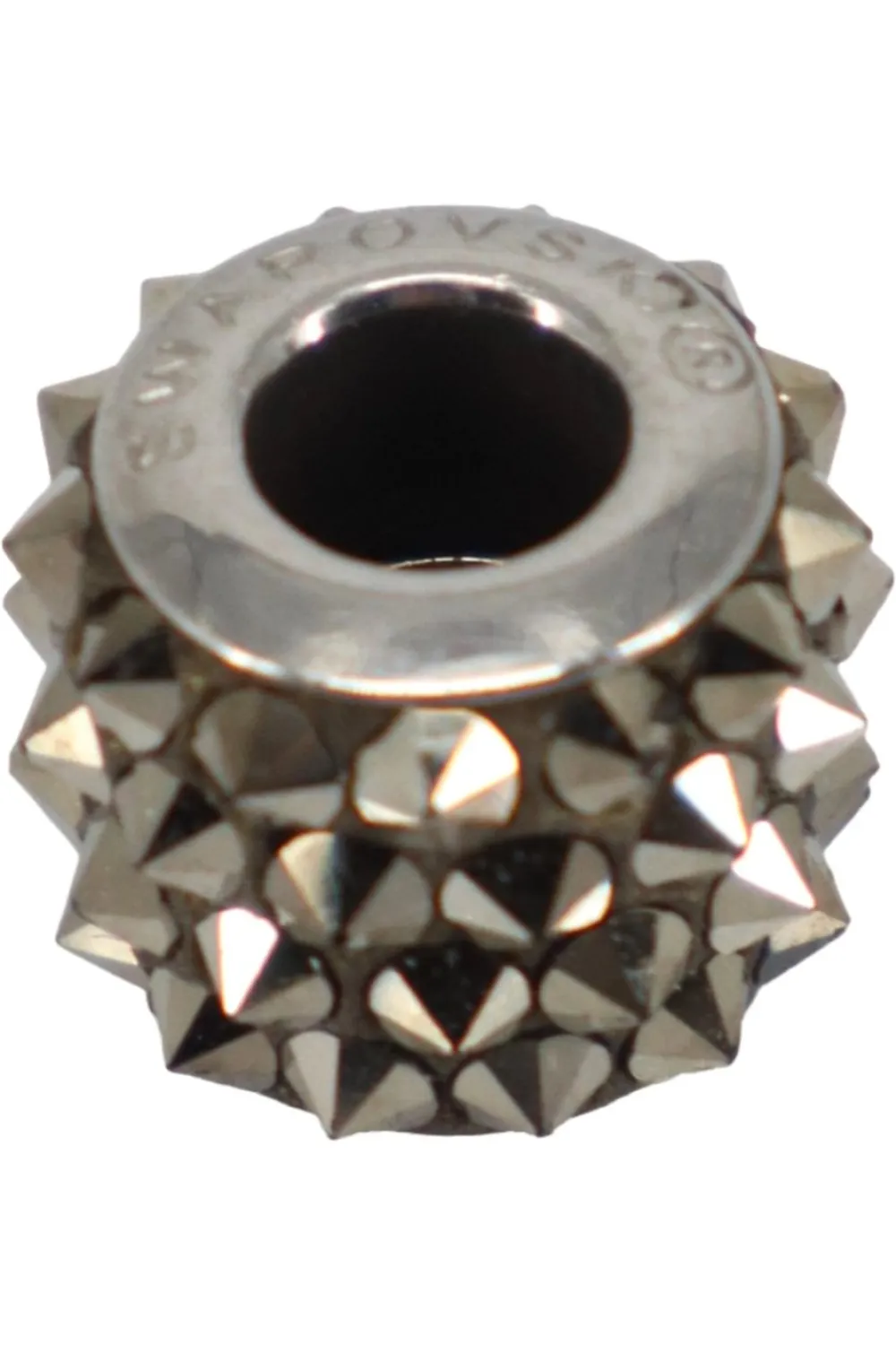 Charms>Swarovski Charm silberfarben