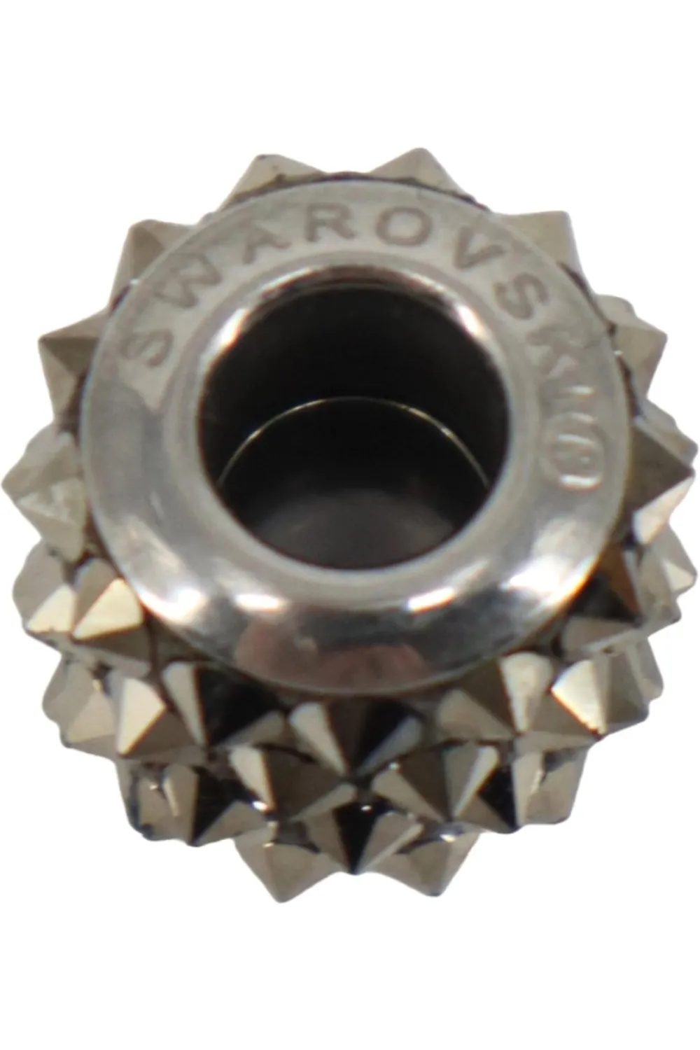 Charms>Swarovski Charm silberfarben