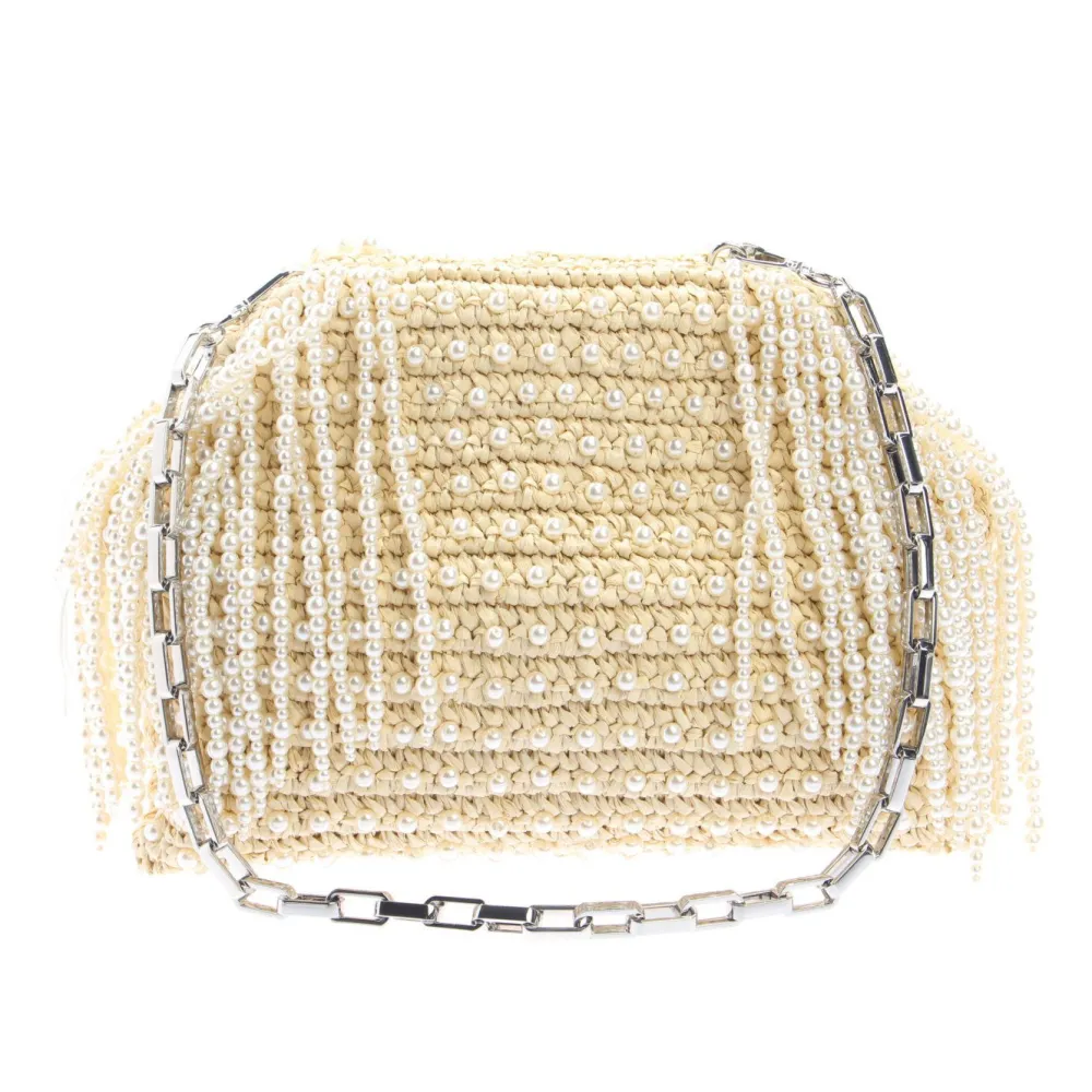 Clutches>Self-Portrait Clutch braun