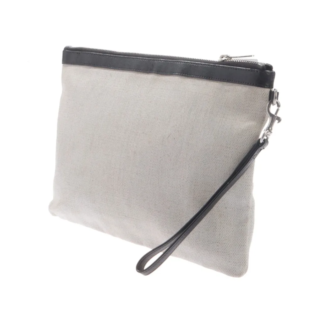 Clutches>Saint Laurent Clutch weiß