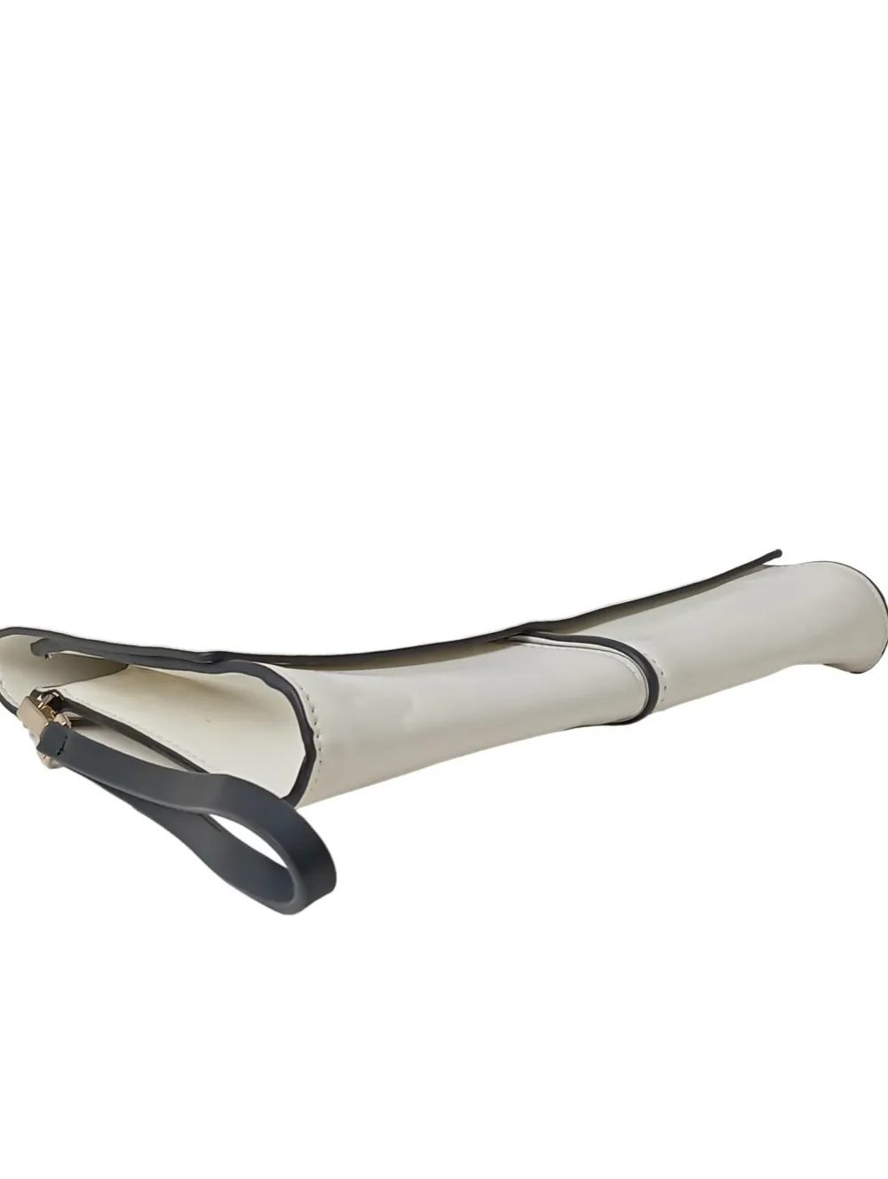 Clutches>Zara Basic Clutch weiß