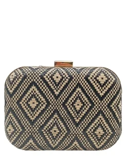 Clutches>Bijou Brigitte Clutch schwarzcreme