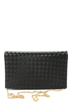 Clutches>elnett de luxe Clutch schwarz