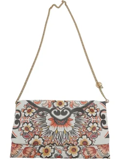 Clutches>Hallhuber Clutch mehrfarbig