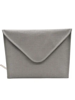 Clutches>Verena Bellutti Clutch hellgrau