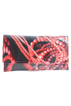 Clutches>Marella Ferrera Clutch schwarzrot
