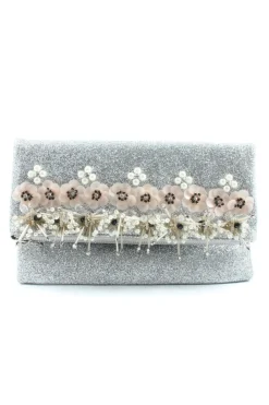 Clutches>Asos Clutch silberfarben