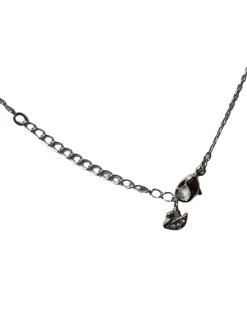 Colliers>Svarowski Collier silberfarben