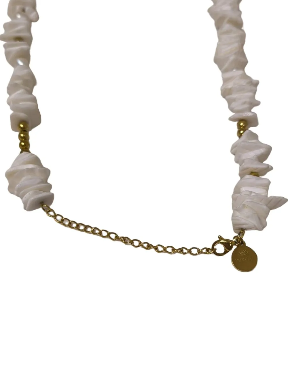 Colliers>Purelei Collier weißgoldfarben