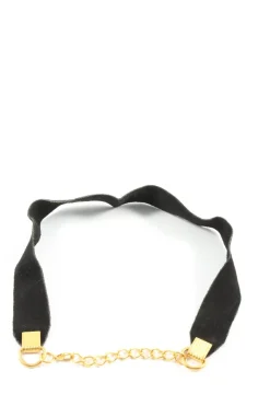 Colliers>leslie huhn Collier schwarzgoldfarben