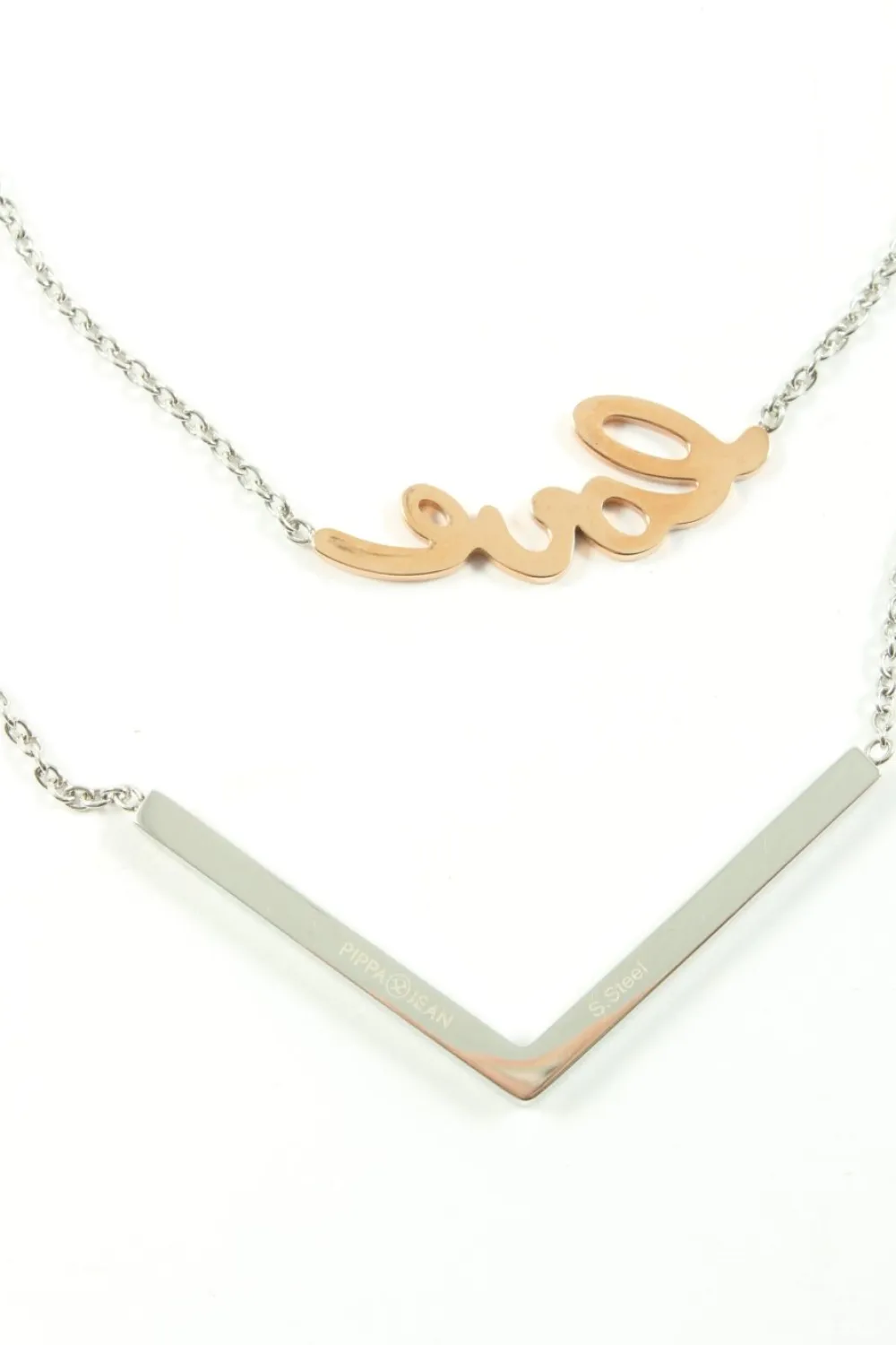 Colliers>Pippa & Jean Collier silberfarbengoldfarben