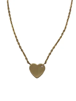 Colliers>Fossil Collier goldfarben