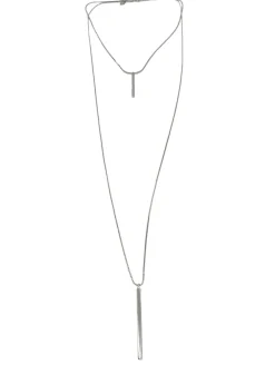 Colliers>Express Collier silberfarben