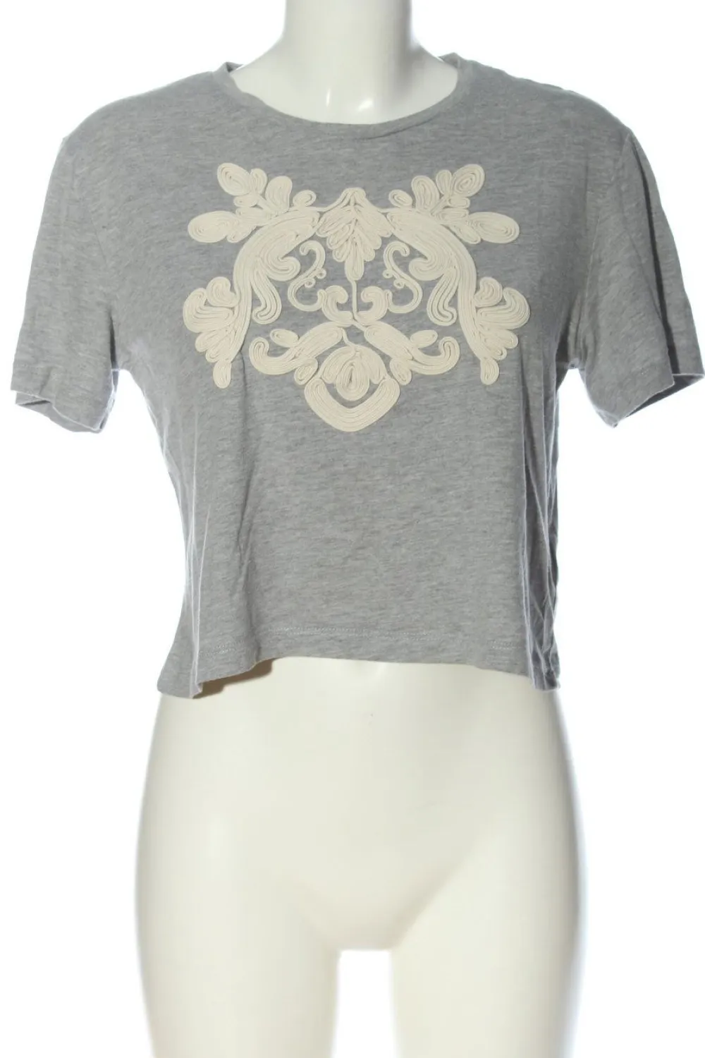 Cropped Shirt Größe 34-H&M Outlet