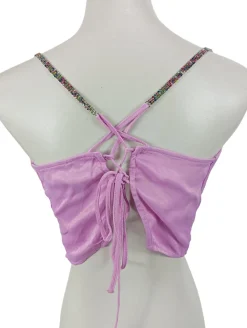 Tops>Bershka Cropped Top Größe 36 pink