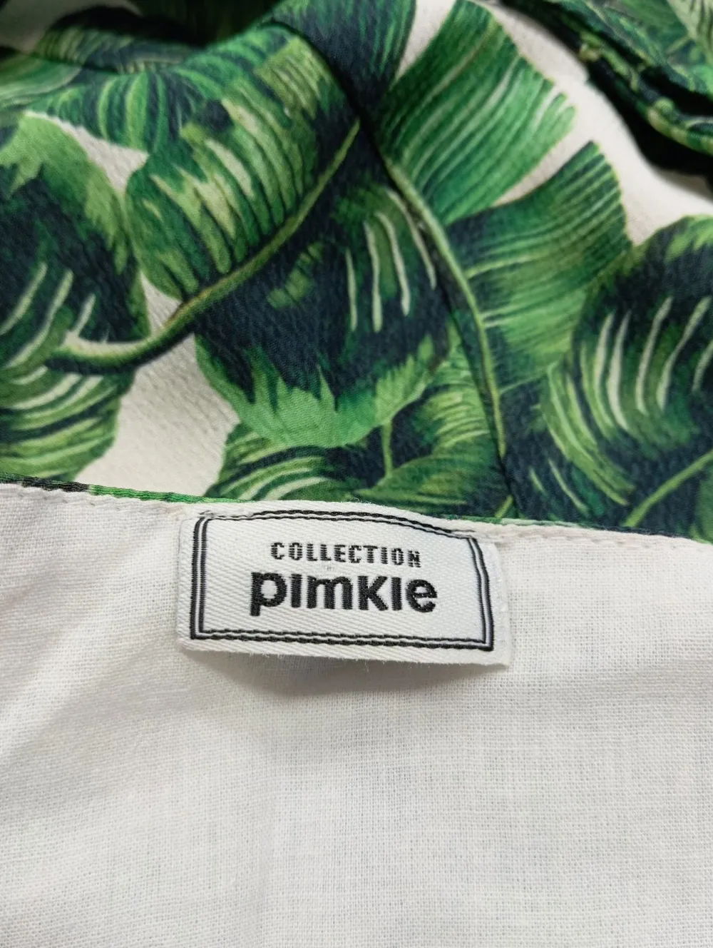 Tops>Pimkie Cropped Top Größe 38 grünweiß