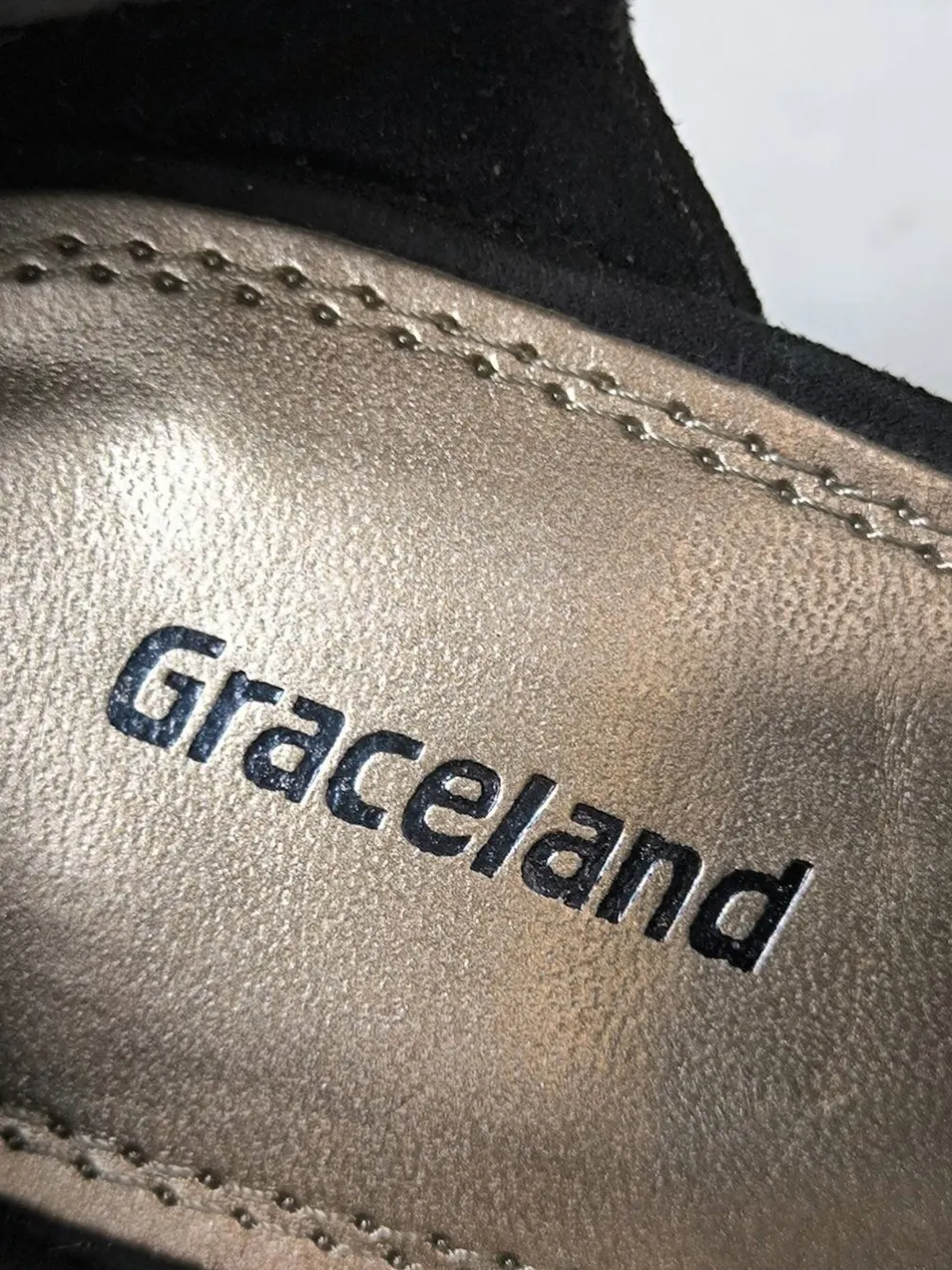 Stiefeletten>Graceland Cut-Out-Stiefeletten Größe 40 schwarz
