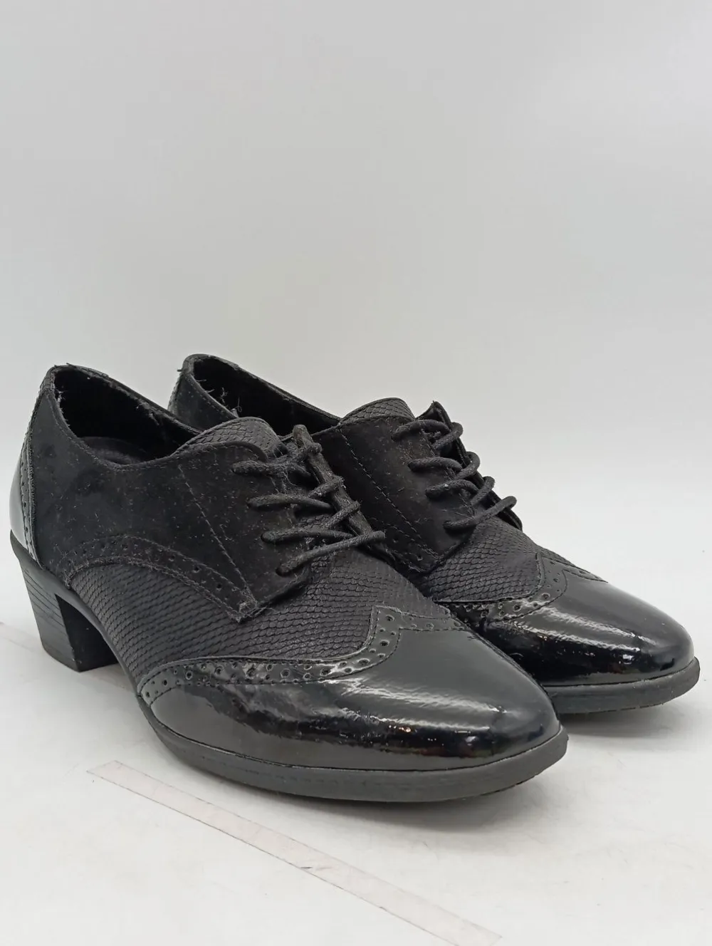 Businessschuhe>easy street Derby Größe 39 schwarz