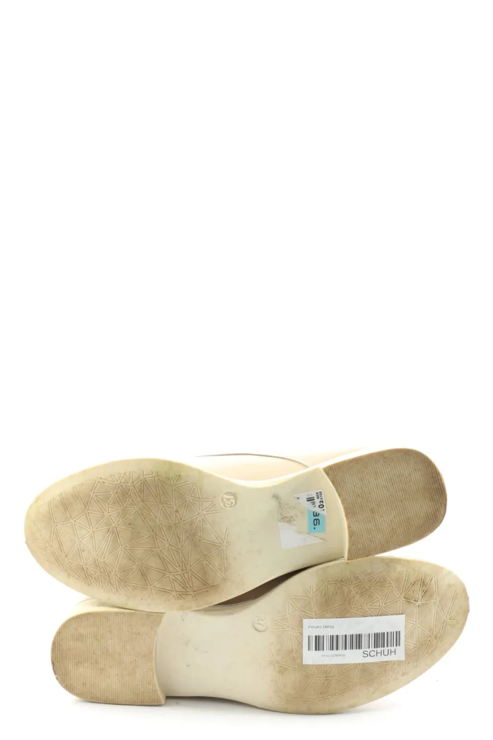 Businessschuhe>Pesaro Derby Größe 37 wollweiß