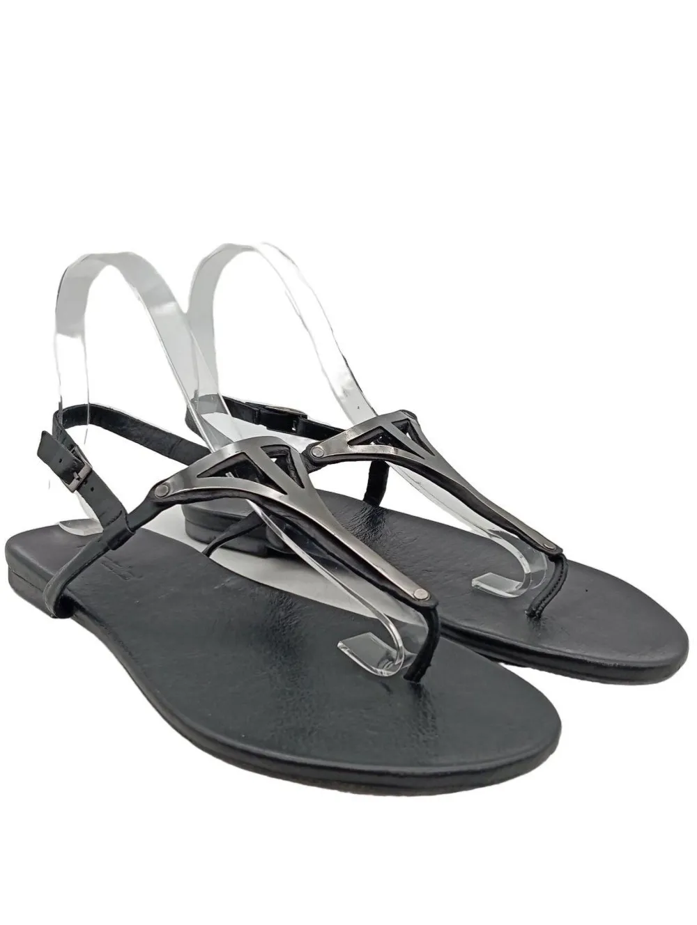 Sandalen>ranello Dianette-Sandalen Größe 39 silberfarbenschwarz