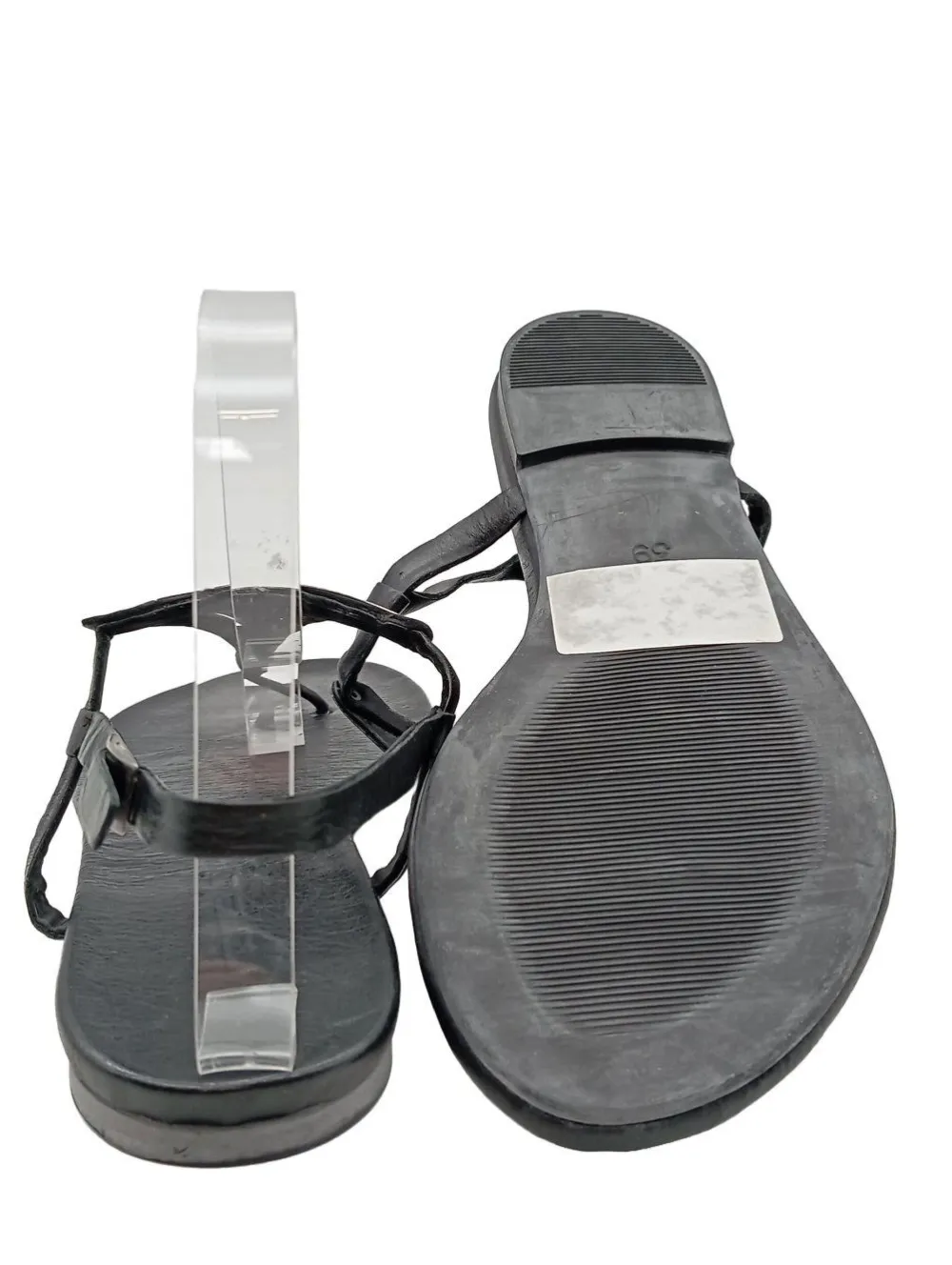 Sandalen>ranello Dianette-Sandalen Größe 39 silberfarbenschwarz