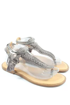 Sandalen>Shoes and More Dianette-Sandalen Größe 40 grau