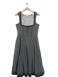 Trachtenmode>gu00f6ssl Dirndl Größe 36 grauschwarz