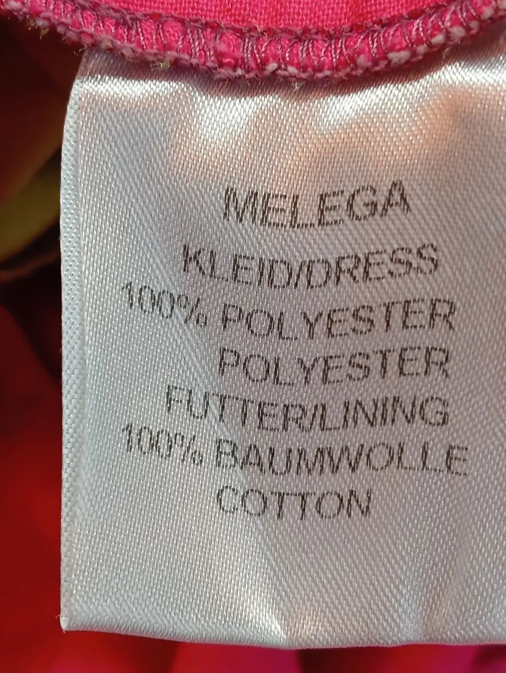 Trachtenmode>Melega Dirndl Größe 36 pinkhellorange