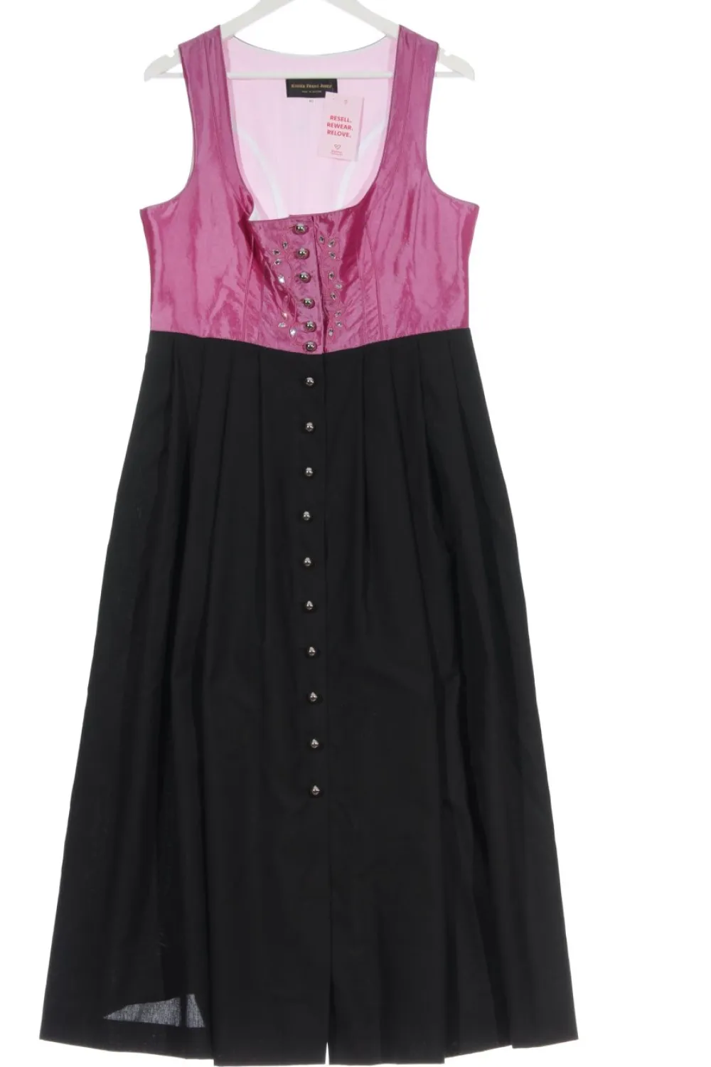 Trachtenmode>Kaiser Franz Josef Dirndl Größe 40 pinkschwarz
