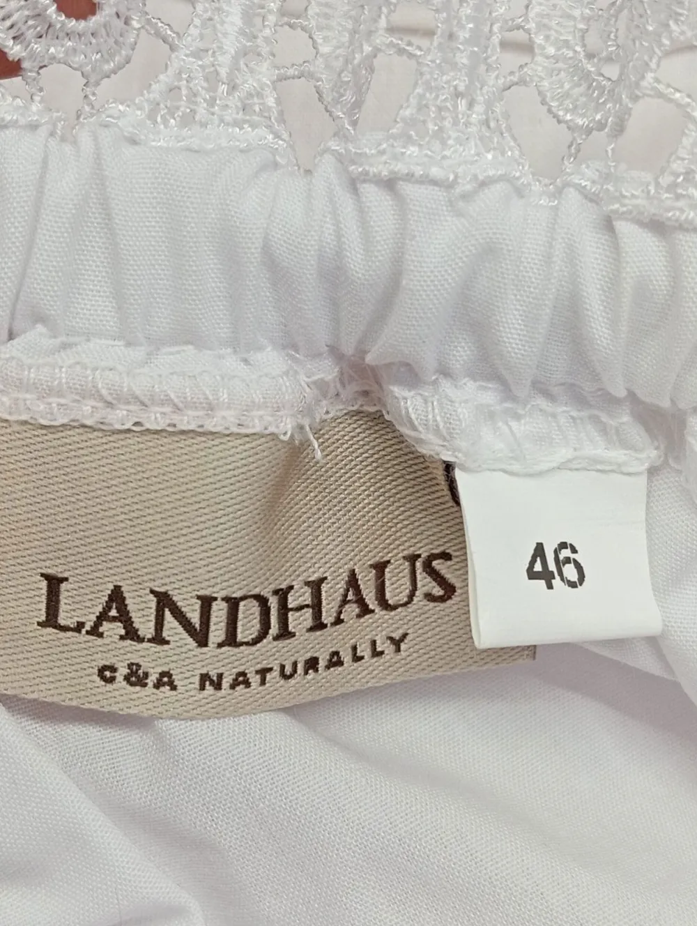 Trachtenmode>Landhaus by C&A Dirndl Größe 46 pinkweiß