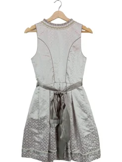 Trachtenmode>Kru00fcger MADL Dirndl Größe 34 hellgrauwollweiß