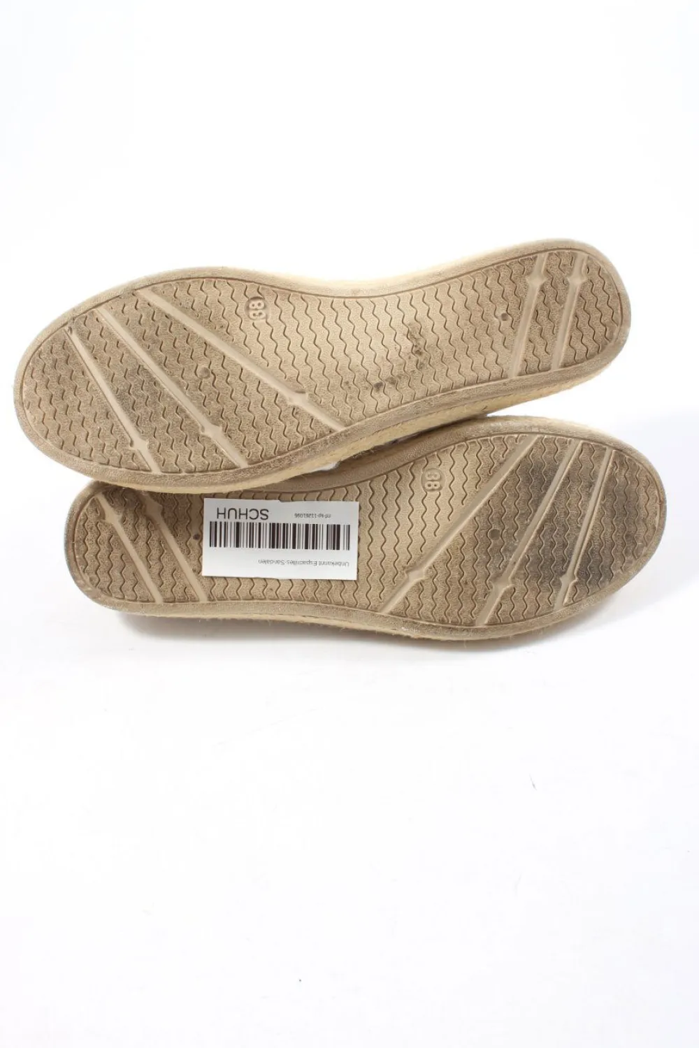 Sandalen>Balada Espadrilles-Sandalen Größe 38 weißschwarz