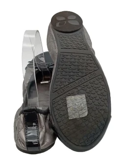 Ballerinas>Butterfly twists faltbare Ballerinas Größe 39 silberfarbenschwarz