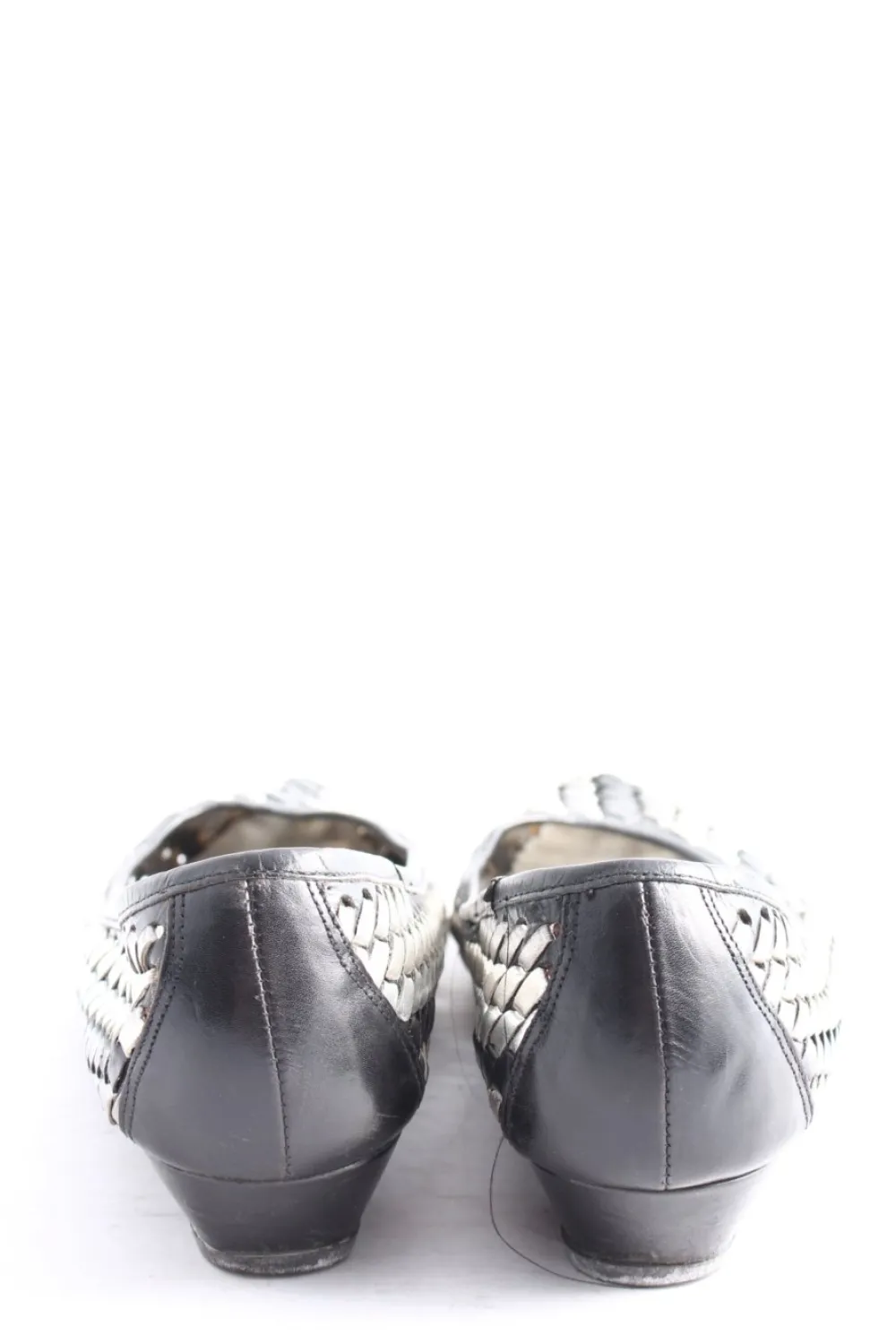 Ballerinas>FLORENTINE faltbare Ballerinas Größe 38 schwarzsilberfarben