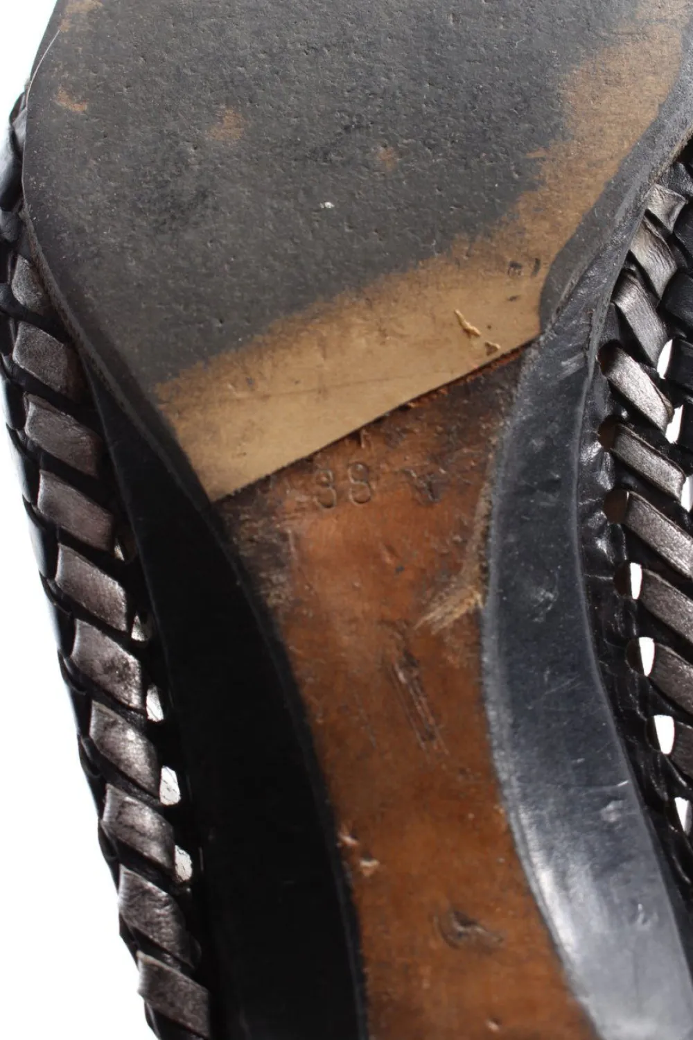 Ballerinas>FLORENTINE faltbare Ballerinas Größe 38 schwarzsilberfarben