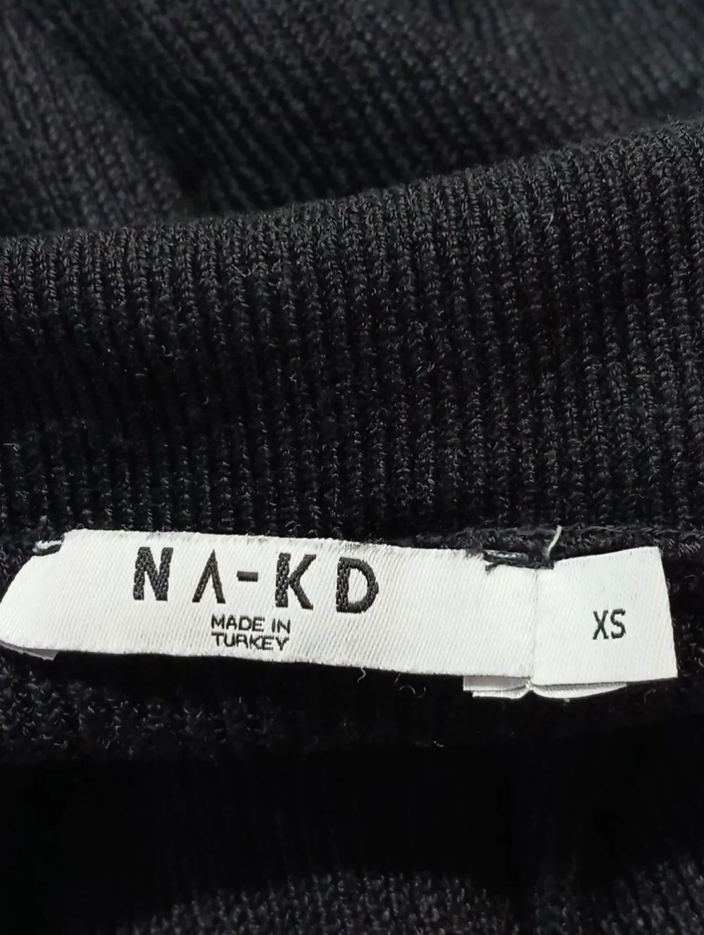 Pullover>NA-KD Feinstrickpullover Größe 34 schwarz